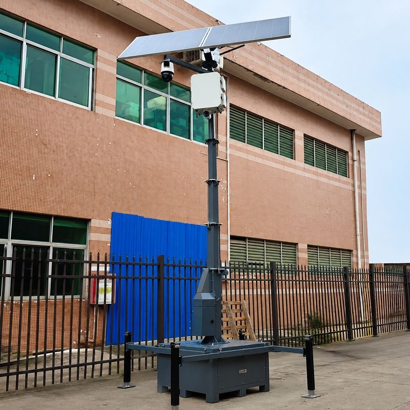 Solar Surveillance Tower